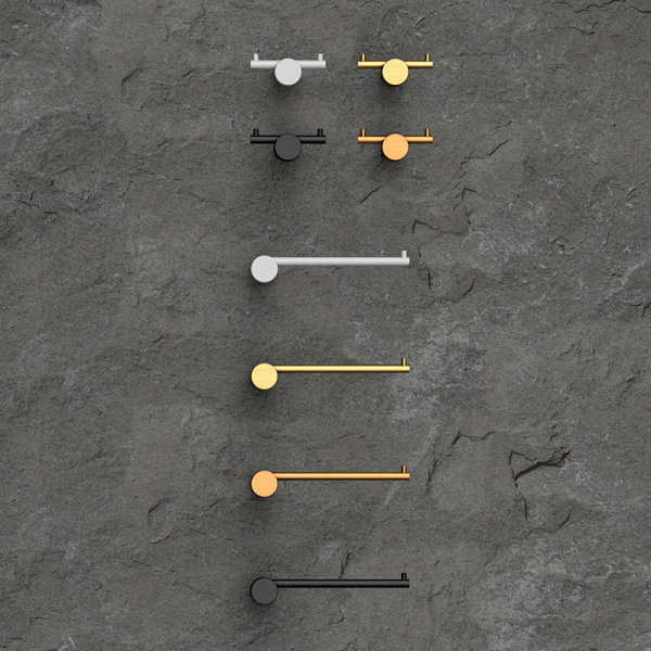 Крючок AVS Slimmer брашированное золото двойной Крючок AVS Slimmer брашированное золото двойной