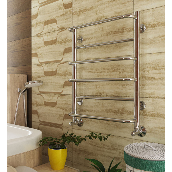 Полотенцесушитель водяной Terminus Евромикс П6 45x60 хром Полотенцесушитель водяной Terminus Евромикс П6 45x60 хром