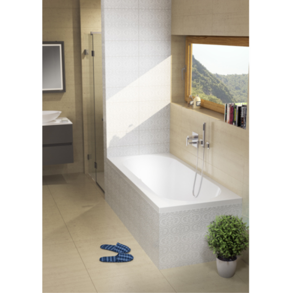 Акриловая ванна RIHO Carolina 170х80 белая с ножками Акриловая ванна RIHO Carolina 170х80 белая с ножками