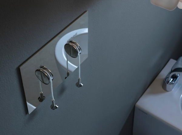 Кнопка смыва OLI Less is More 883524 хром Кнопка смыва OLI Less is More 883524 хром