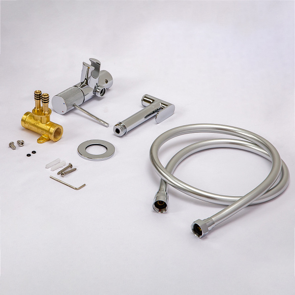 Гигиенический душ со смесителем AVS Seeme хром Гигиенический душ со смесителем AVS Seeme хром