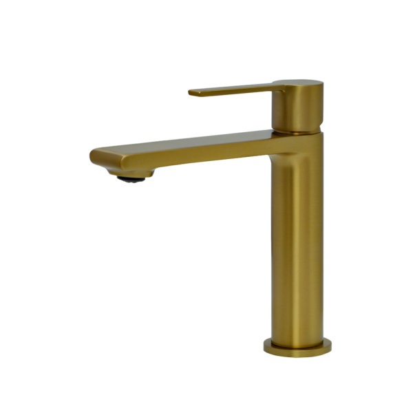 Смеситель для раковины AVS Elegant брашированное золото Смеситель для раковины AVS Elegant брашированное золото