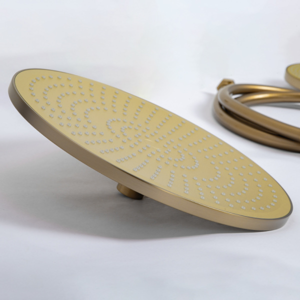 Душевой комплект AVS Slimmer 3в1 брашированное золото Душевой комплект AVS Slimmer 3в1 брашированное золото