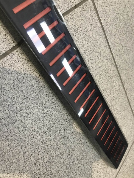 Решетка 750-PURE M черная матовая для APZ1 AlcaPlast Решетка 750-PURE M черная матовая для APZ1 AlcaPlast