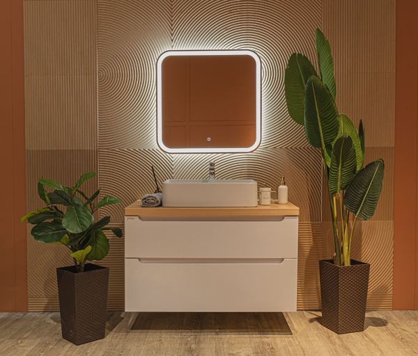 Зеркало с подсветкой AVS Байкал 70x69 см Зеркало с подсветкой AVS Байкал 70x69 см