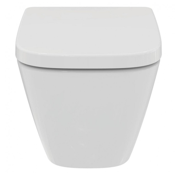 Унитаз подвесной Ideal Standard I.Life B T461401+T468301 безободковый с микролифтом Унитаз подвесной Ideal Standard I.Life B T461401+T468301 безободковый с микролифтом