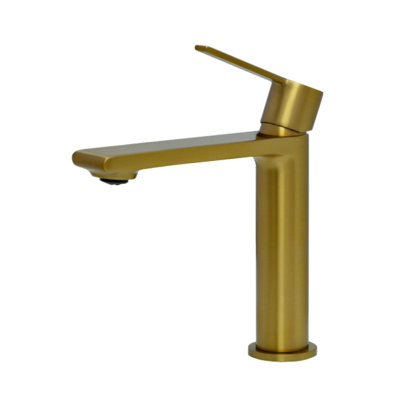Смеситель для раковины AVS Elegant брашированное золото Смеситель для раковины AVS Elegant брашированное золото