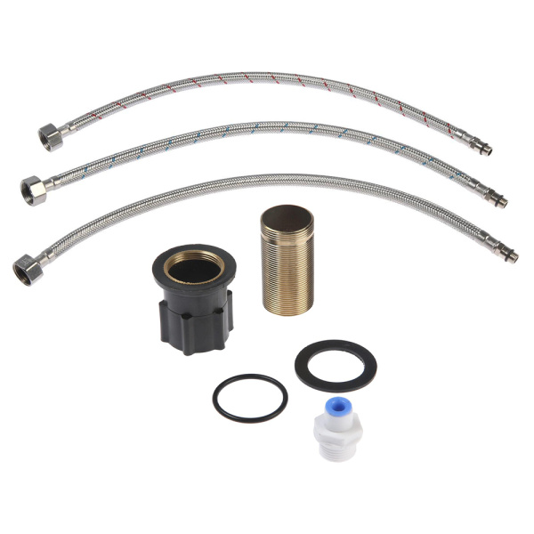 Смеситель для кухни Accoona A5179-4F черный матовый Смеситель для кухни Accoona A5179-4F черный матовый