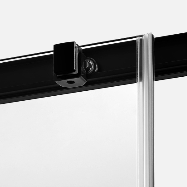 Душевой уголок New Trendy Prime Black 110х90 R профиль черный матовый, стекло прозрачное Душевой уголок New Trendy Prime Black 110х90 R профиль черный матовый, стекло прозрачное