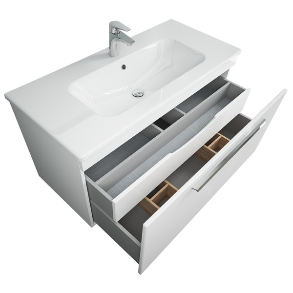 Тумба с раковиной Diborg Leonie 771237Н 100 см Тумба с раковиной Diborg Leonie 771237Н 100 см