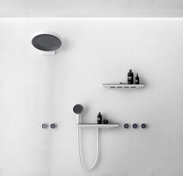 Боковой душ 500 с полкой Rainfinity Hansgrohe 26243000 Боковой душ 500 с полкой Rainfinity Hansgrohe 26243000