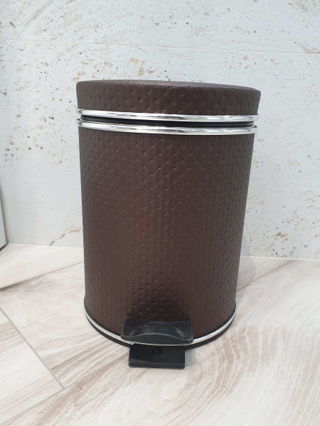 Ведро для мусора AVS шоколад 5 л Ведро для мусора AVS шоколад 5 л