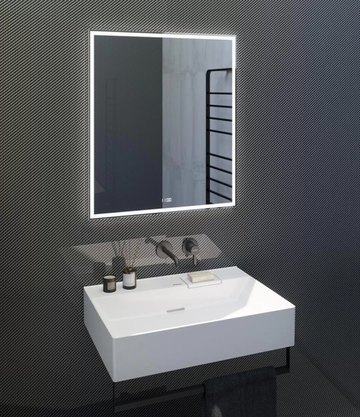 Раковина Kerama Marazzi Logica 70x48 с полотенцедержателем, белая Раковина Kerama Marazzi Logica 70x48 с полотенцедержателем, белая