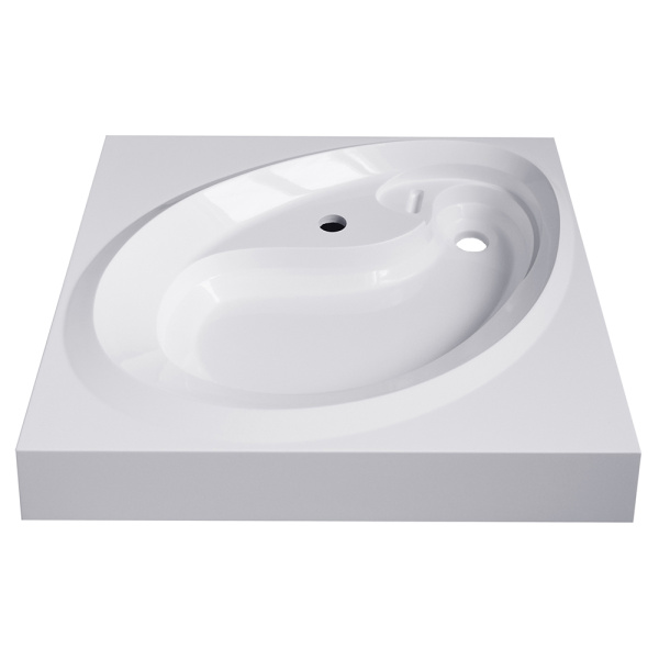 Раковина Madera Ameli  600*х45 белая с кронштейнами Раковина Madera Ameli  600*х45 белая с кронштейнами