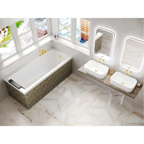 Акриловая ванна WHITECROSS Wave 170х75 белая, без каркаса Акриловая ванна WHITECROSS Wave 170х75 белая, без каркаса