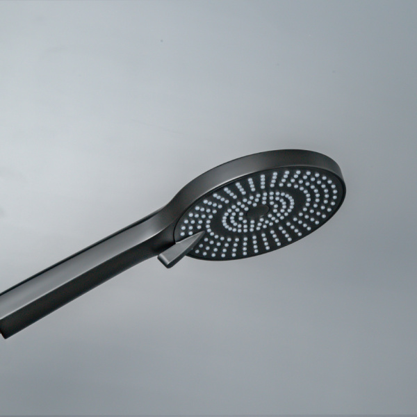 Душевая стойка AVS Slimmer черный матовый Душевая стойка AVS Slimmer черный матовый