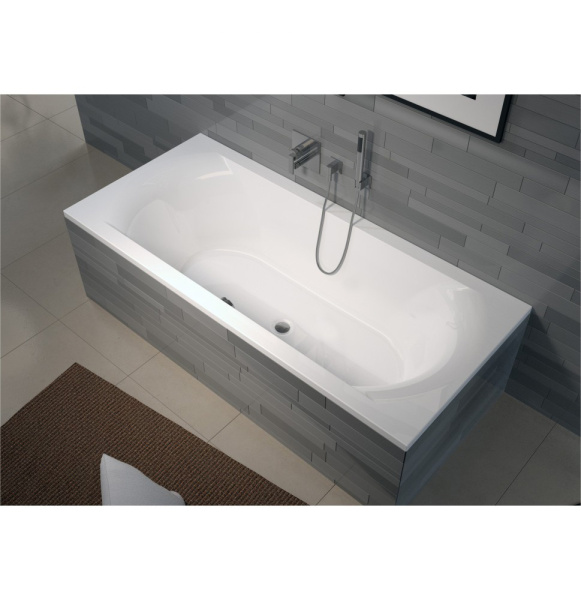 Акриловая ванна Riho Lima 160х70 белая, без каркаса Акриловая ванна Riho Lima 160х70 белая, без каркаса