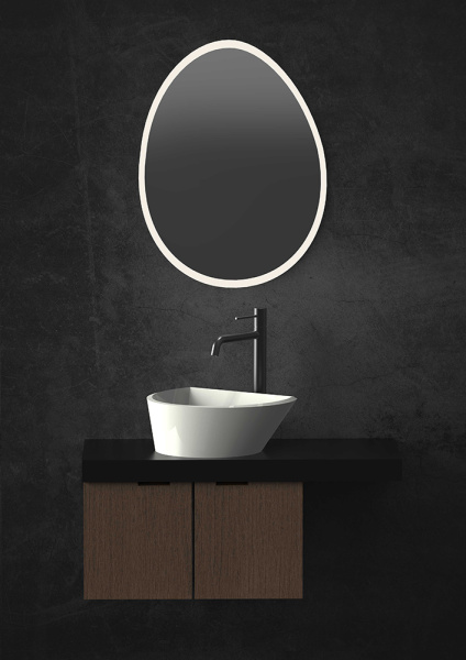 Смеситель для раковины AVS Slimmer высокий, оружейная сталь Смеситель для раковины AVS Slimmer высокий, оружейная сталь