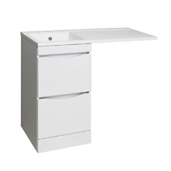 Тумба с раковиной Runo Орион 00-00000145+00-00001119 105 левая Тумба с раковиной Runo Орион 00-00000145+00-00001119 105 левая