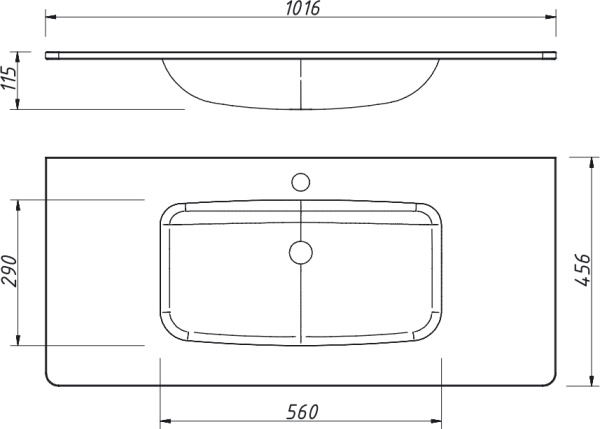 OW15-2218-R811 Раковина 900 стекл Белый д/2218 Аккорд CAPRIGO OW15-2218-R811 Раковина 900 стекл Белый д/2218 Аккорд CAPRIGO