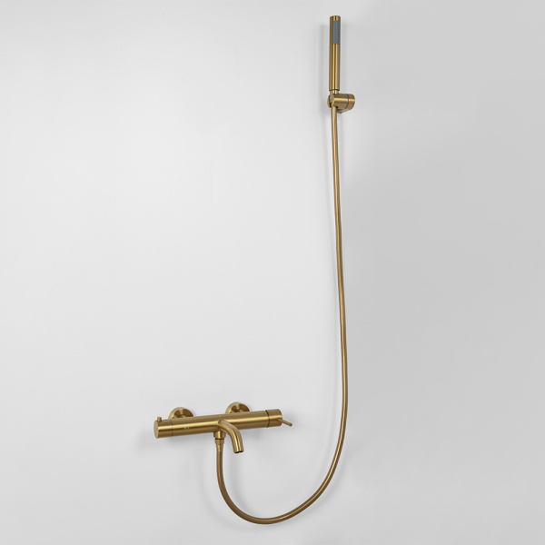 Смеситель для ванны с душем AVS Slimmer брашированное золото Смеситель для ванны с душем AVS Slimmer брашированное золото