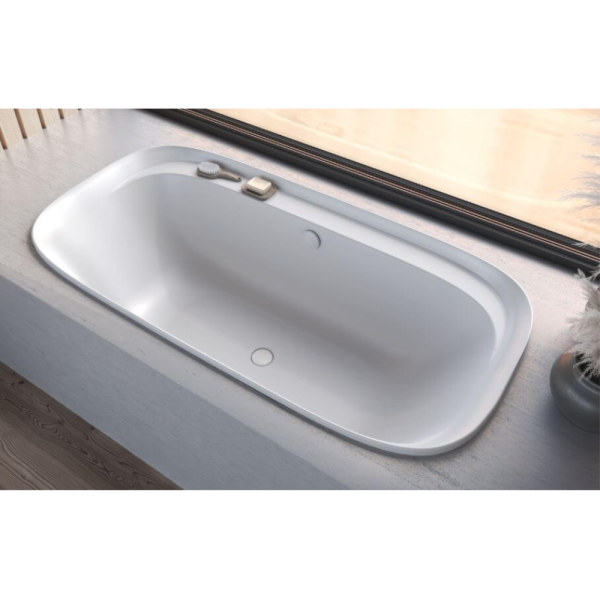 Акриловая ванна Kolpa-San Lux 170x85 белая, с сливом-переливом Акриловая ванна Kolpa-San Lux 170x85 белая, с сливом-переливом