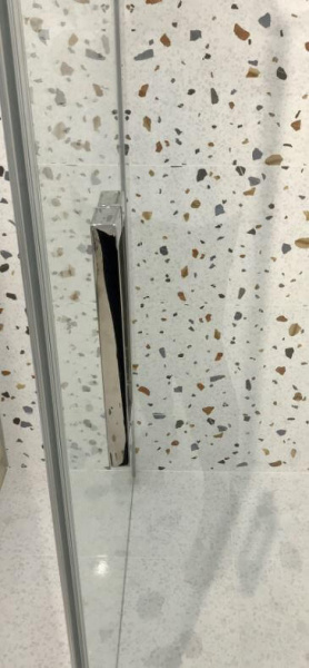 Душевой уголок Cezares Slider SLIDER-AH-1-90-90/100-C-Cr 90х90-100 профиль хром, прозрачное стекло