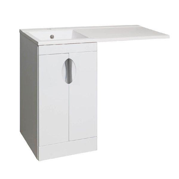 Тумба с раковиной Runo Лира 00-00000144+00-00001119 105 левая Тумба с раковиной Runo Лира 00-00000144+00-00001119 105 левая