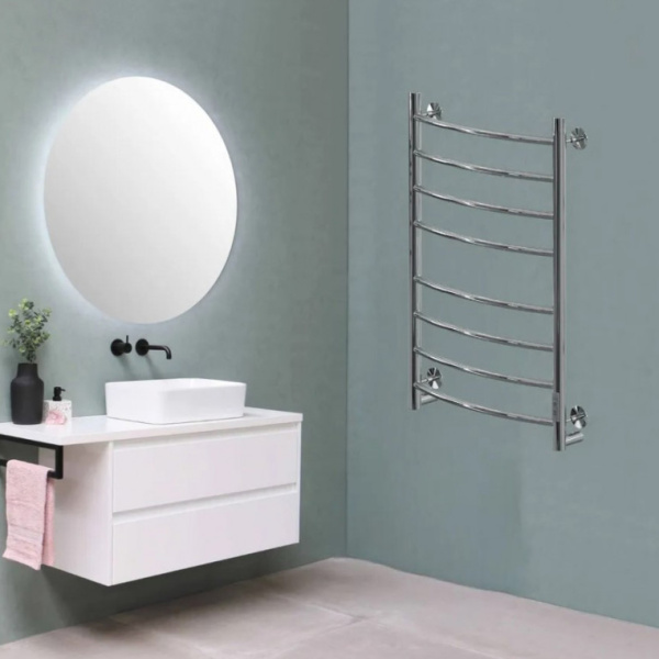 Полотенцесушитель электрический AVS Блюз 50x80 хром Полотенцесушитель электрический AVS Блюз 50x80 хром