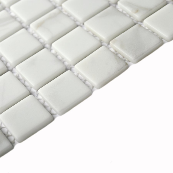 Мозаика Bonaparte Mia White 30x30 стеклянная Мозаика Bonaparte Mia White 30x30 стеклянная